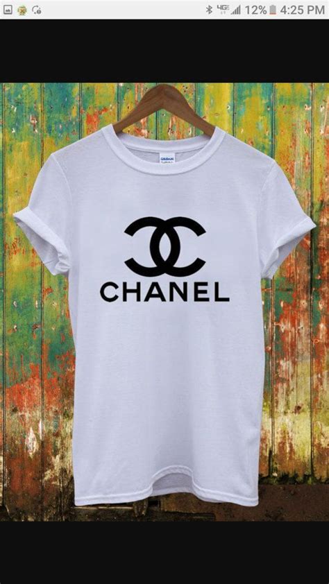 chanel tee shirt 2017|Chanel inspired t shirts.